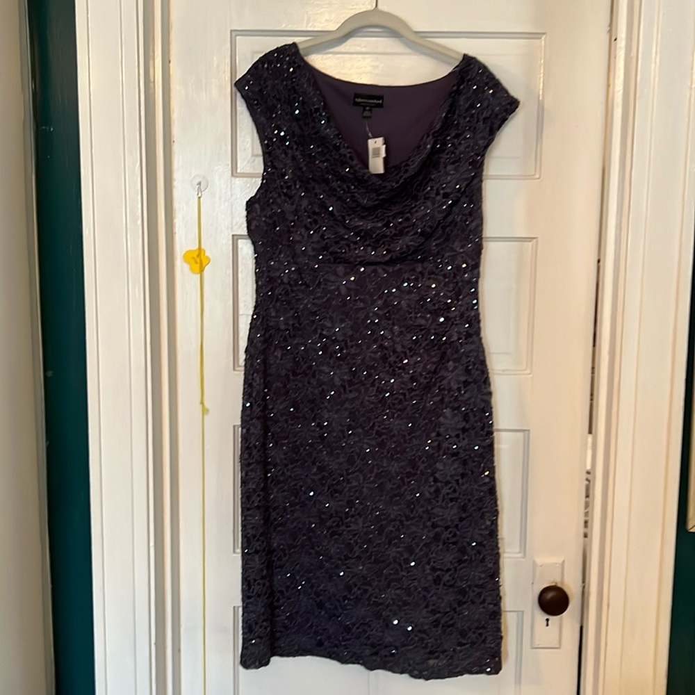 Connected Apparel sequin dress- size 16